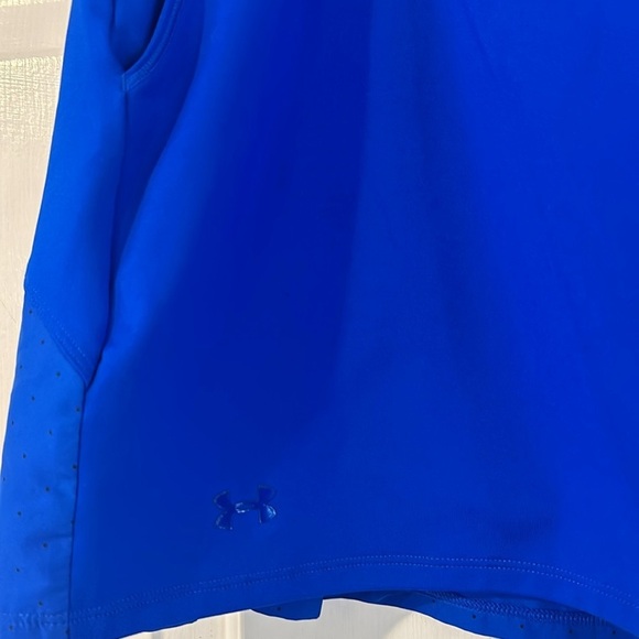 NWOT Women’s Under Armour Blue Polyester & Spandex Tennis Golf Skort Size XL - Picture 2 of 8